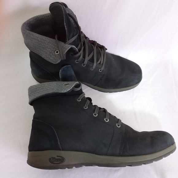 chaco black boots